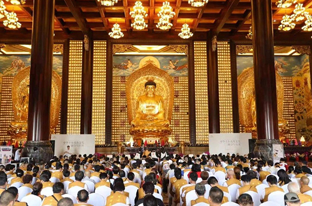 无锡灵山祥符禅寺举办“中华千年优秀文化的融合与应用”交流会